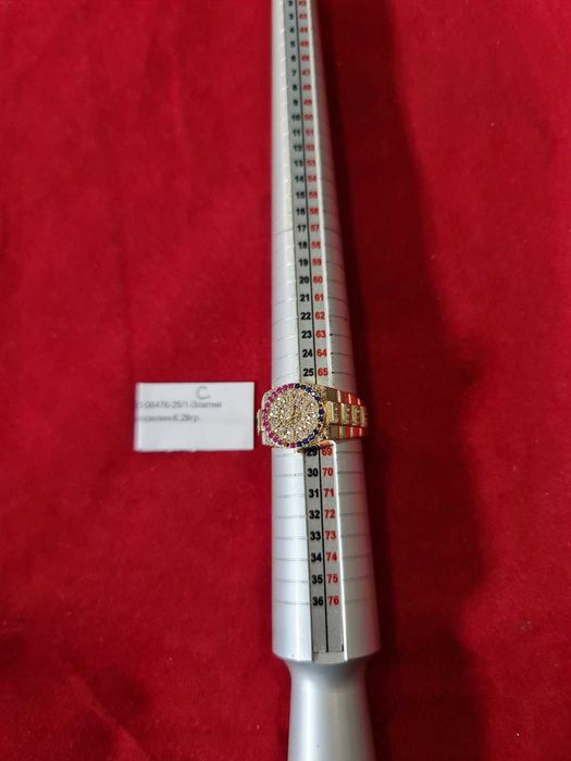 ***ПАДНАЛИ КАМЪНИ***Златен пръстен 6,29гр. 14к