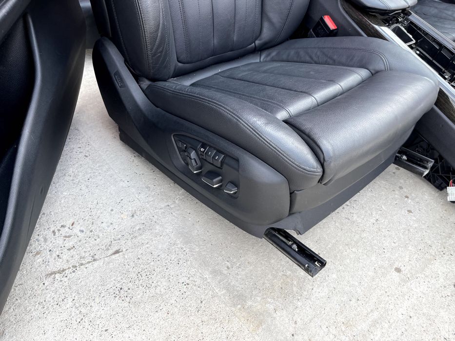 Interior negru comfort BMW X5 F15 incalzit