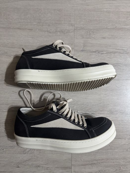 Rick Owens Vans Canvas Negri 43EU