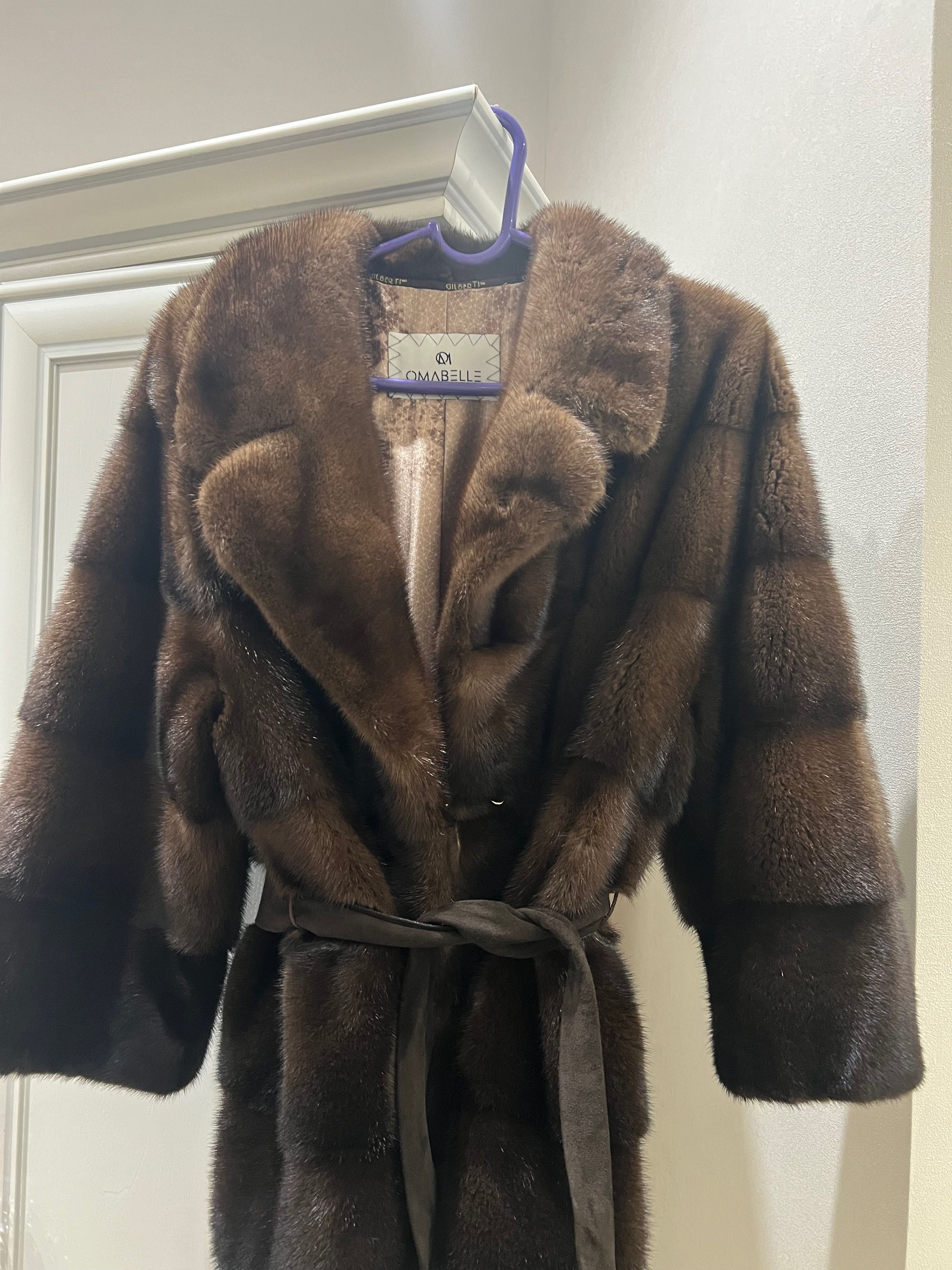 Продам норковую шубы Omabelle