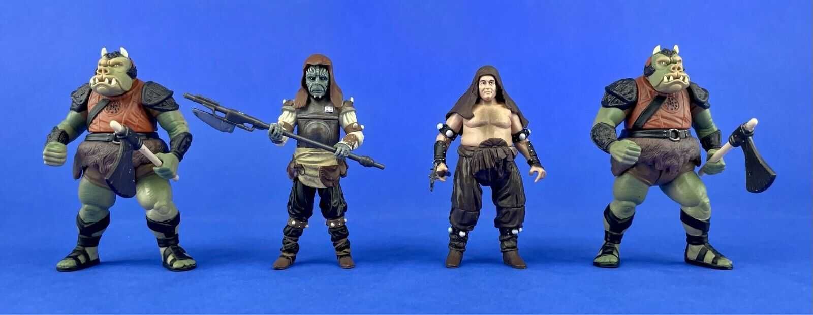 Star Wars Jabba’s Rancor Max Rebo Band Gamorrean Guard Action фигурки