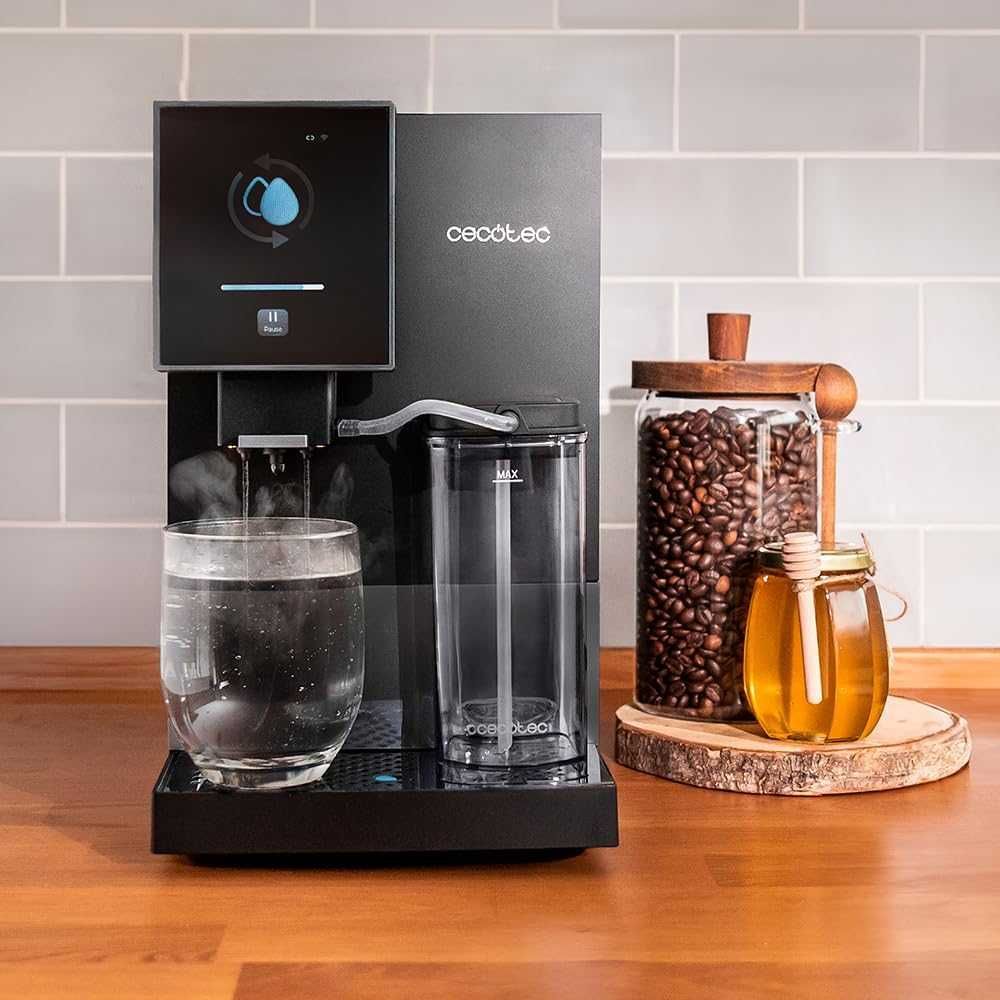 Кафеавтомат Cecotec Cremmaet Compact-ccino Connected 1350W 19bar Черна