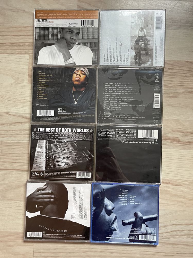 Lot 8 Cd-uri originale Jay-Z Black Album Blueprint The Dynasty