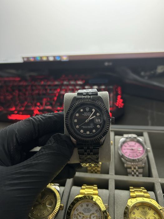 Ceas Date Just Model 8 negru