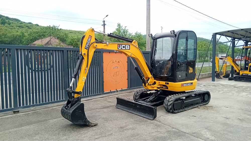 Miniexcavator jcb 8030 an 2020