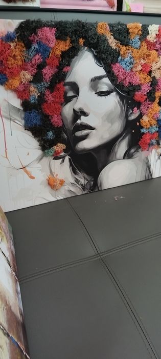 Декорации от жив скандинавски мъх