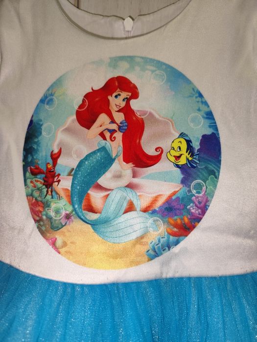 Детска рокля с малката русалка