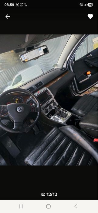 Fata completa bot complet vw Passat B6 LA7W gri metalizat