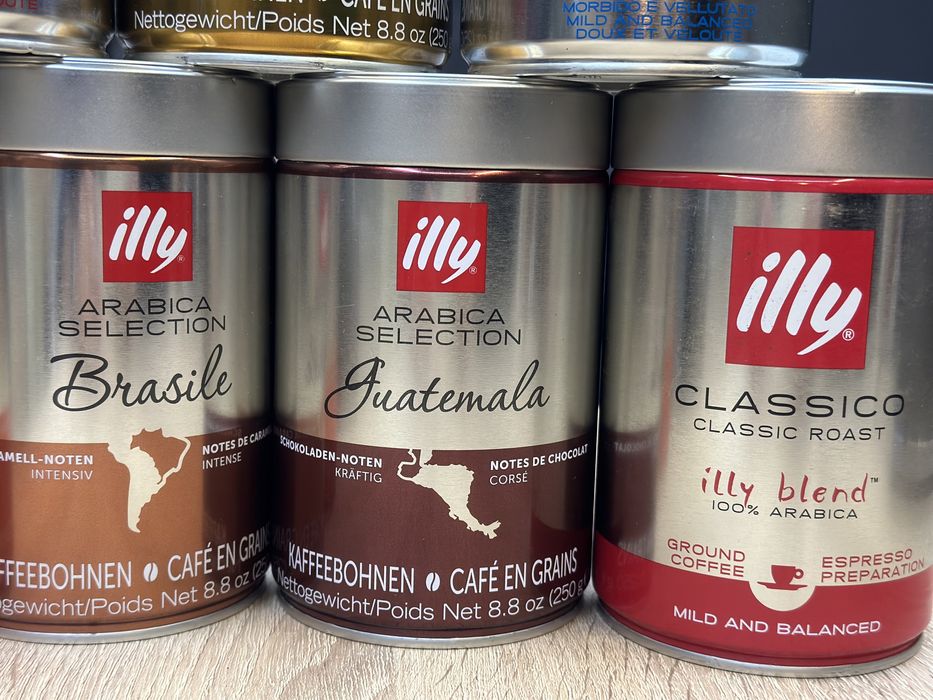 Cafea boabe illy o cutie 250g 48lei