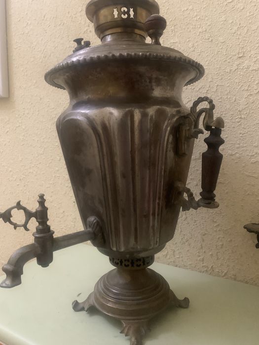 Самавар братьев Баташевых 1899 год состояние как на фото