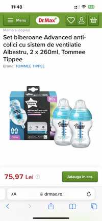 Biberon Tommee Tippee anticolici