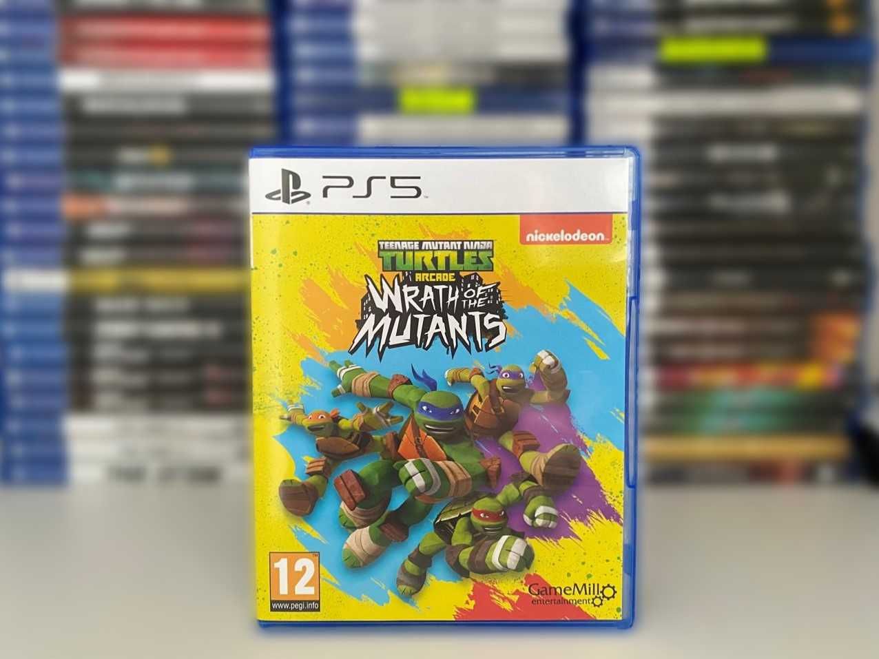 PS5 диск Teenage Mutant Ninja Turtles: Wrath of the Mutants