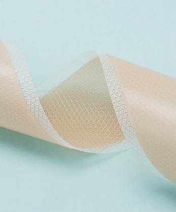 Силиконовый пластырь для лечения шрамов и ожогов. Размер 4см на 15 см