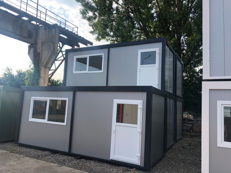 container birou magazin izolat ieftin folosit organizare santier