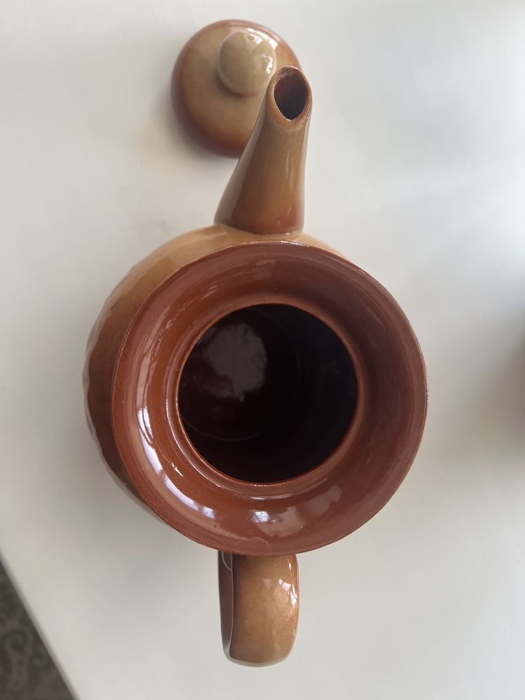 Заварник чайник ссср  глиняный керамический