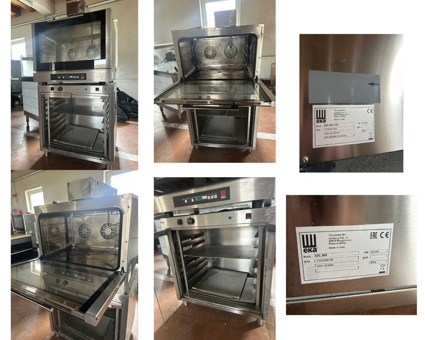 Vand utilaje HORECA cuptor MIWE,EKA 8.5kw, Dospitor INDUSTRIAL, Aragaz
