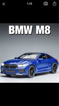 Bmw m8 метална количка