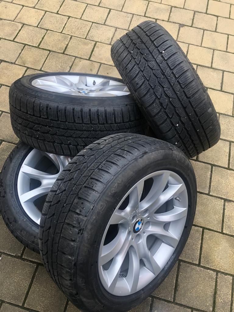 Set roți iarnă/jante originale BMW 19" cauciucuri iarnă 255/55/19