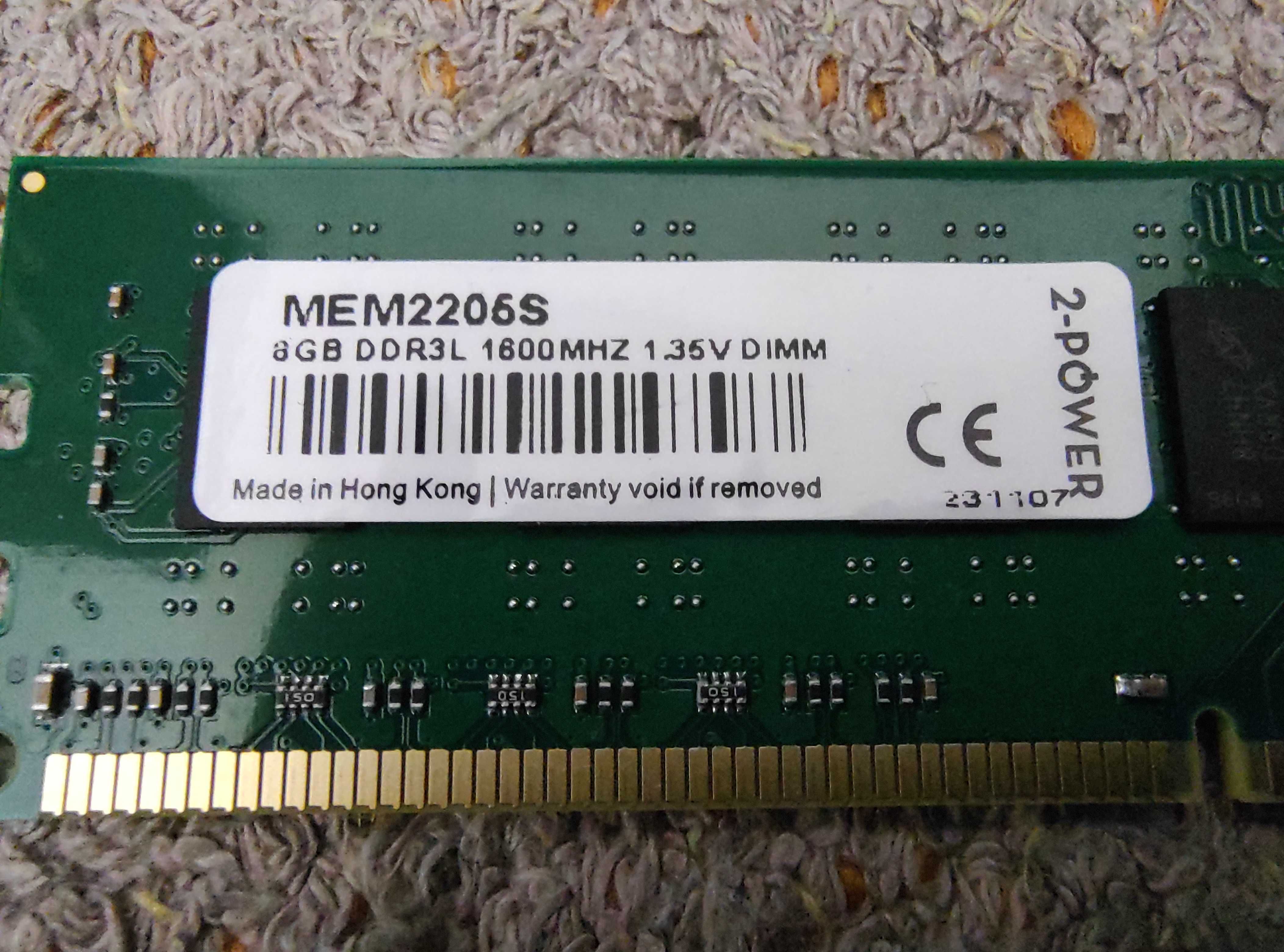 32 GB DDR3 1600mhz