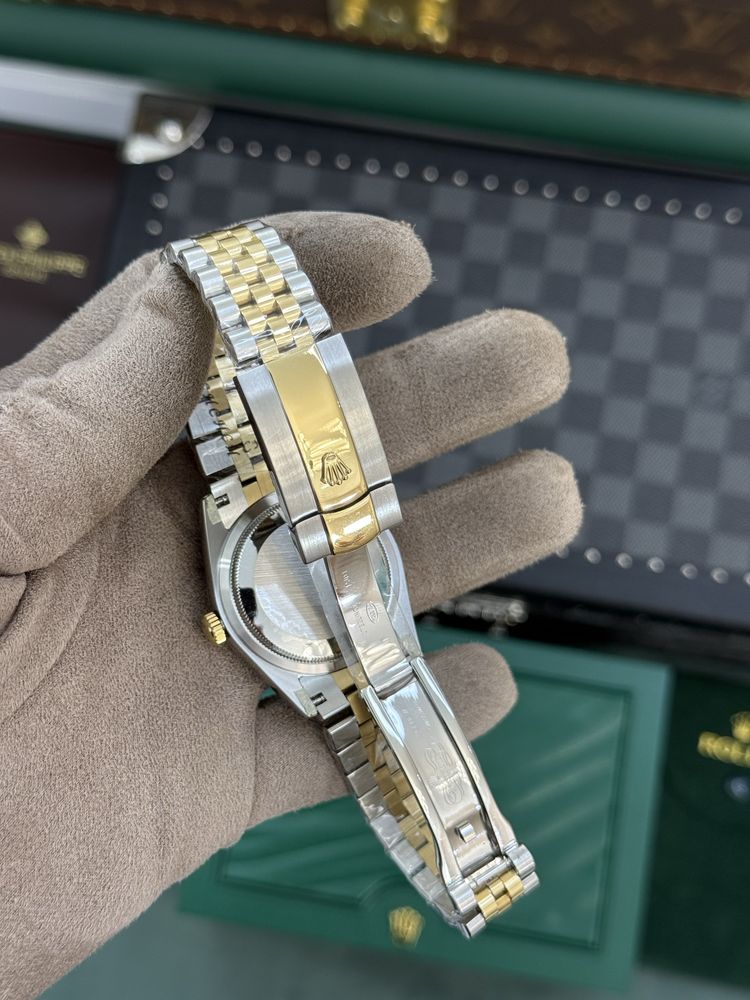 Rolex Date-Just 36 Two Tone Wimbledon