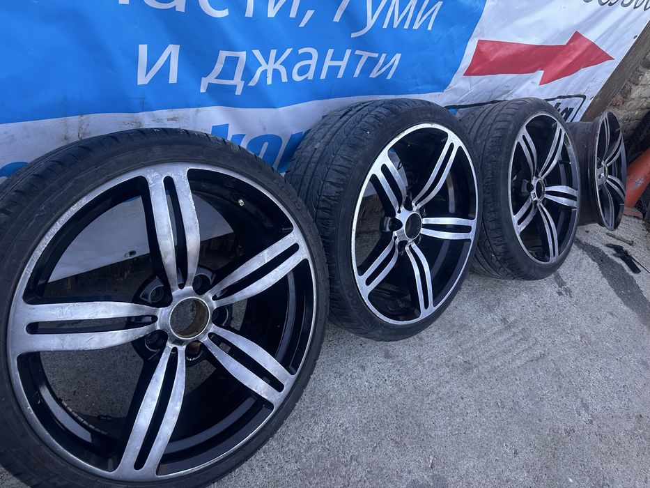 19 5х120 джанти с три гуми