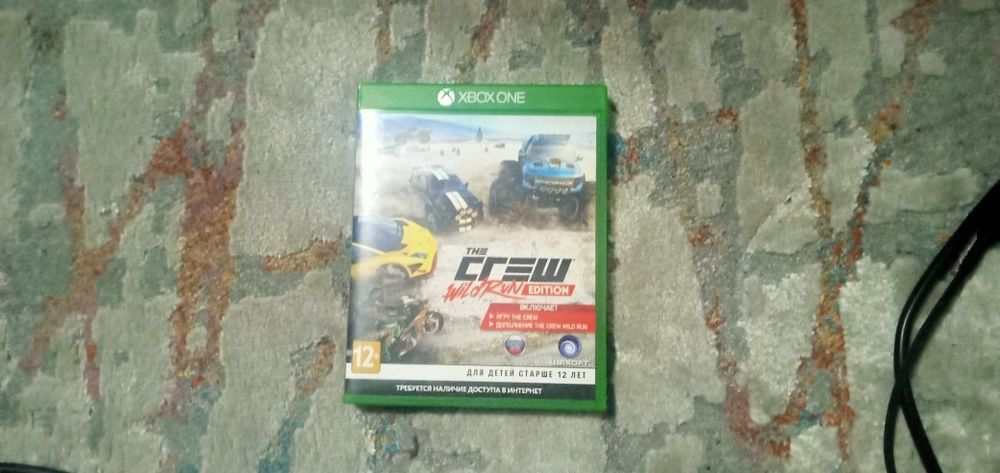 Игра про гонки на Xbox one ,,The crew"