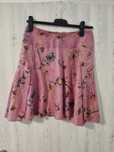Fusta vintage Stefanel , matase naturala, marime 38