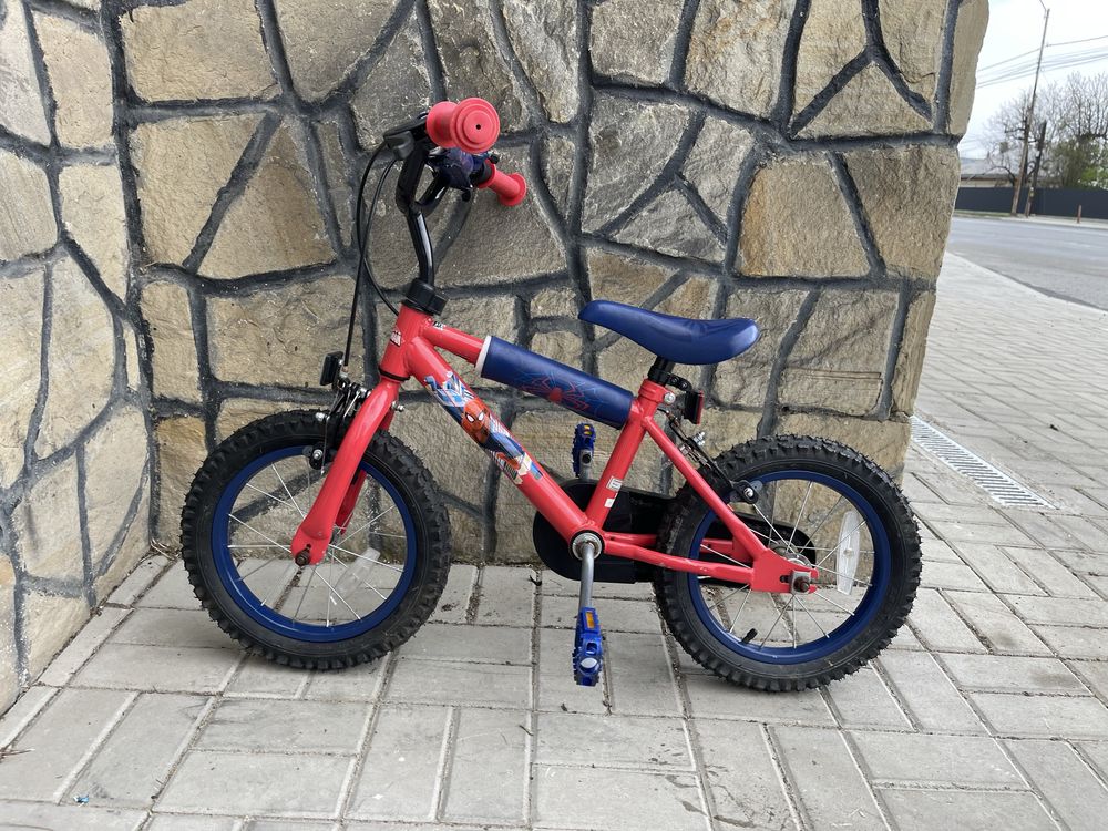 Bicicleta copii spiderman roti 14”