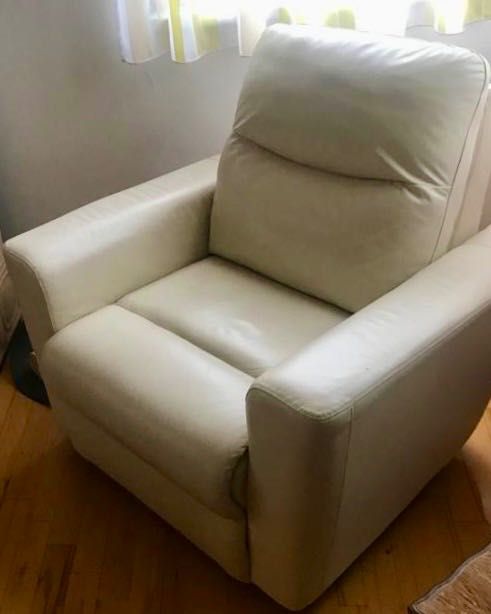 Canapea + fotoliu piele