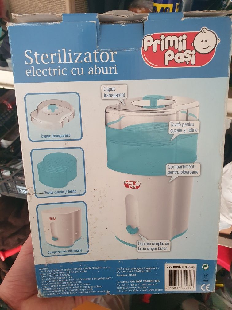 Vand Sterilizator electric Primii Pasi
