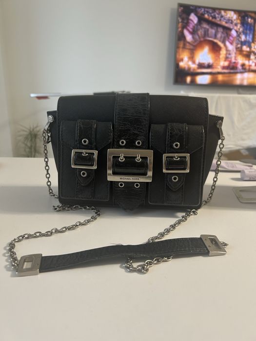 Geanta din piele Michael Kors