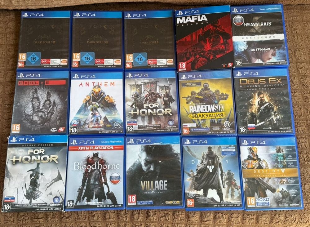 Диски на PlayStation 4 игры для ПС 4 Ps 4 диски оригинал PlayStation