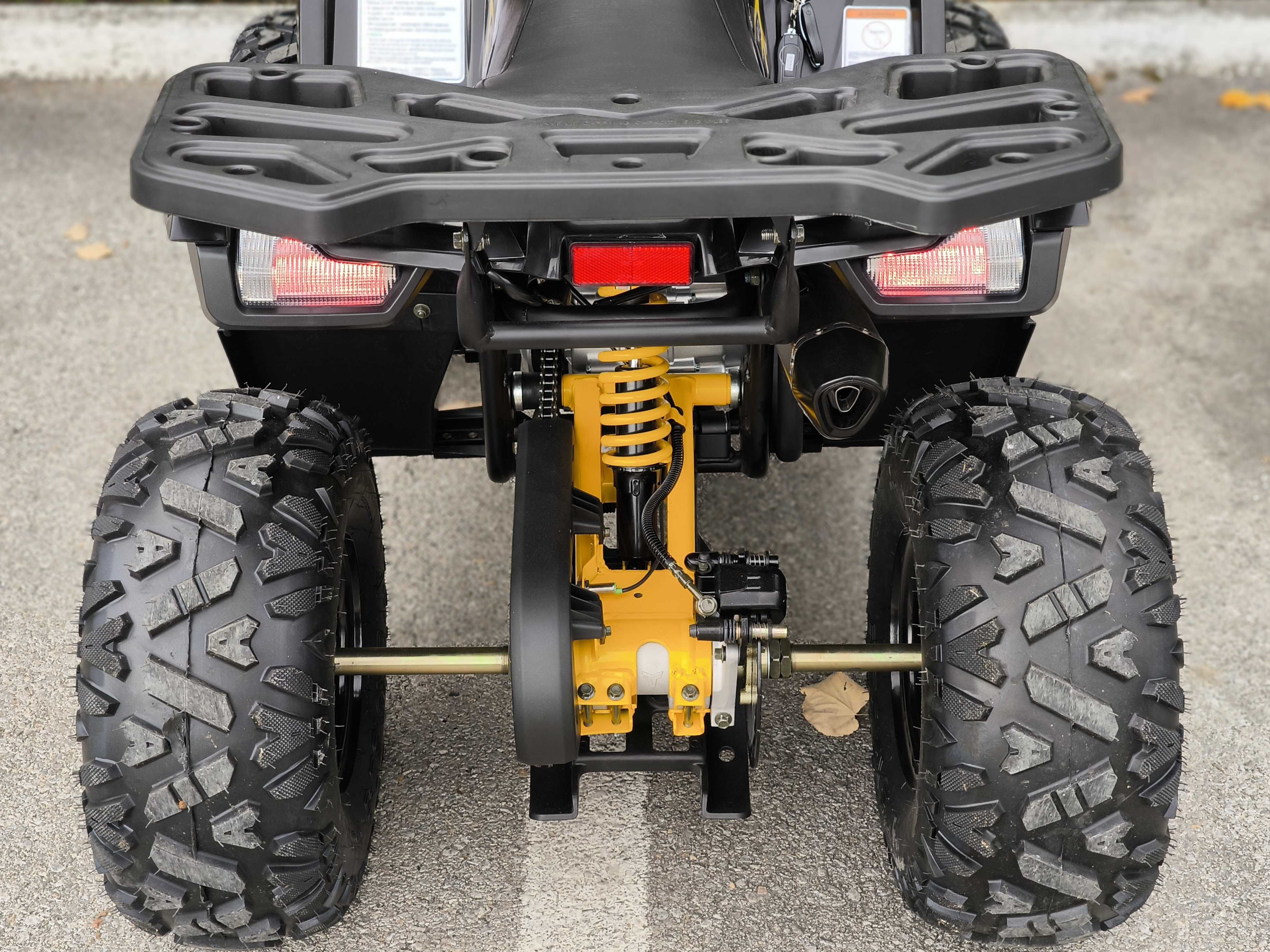 Бензиново ATV MaxMotors MXF 125 кубика, Оранджево, R-N-D автомат