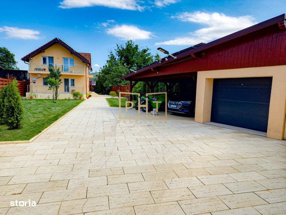 Casa smart, 140 mp utili, teren de 730 mp, zona Gilau!
