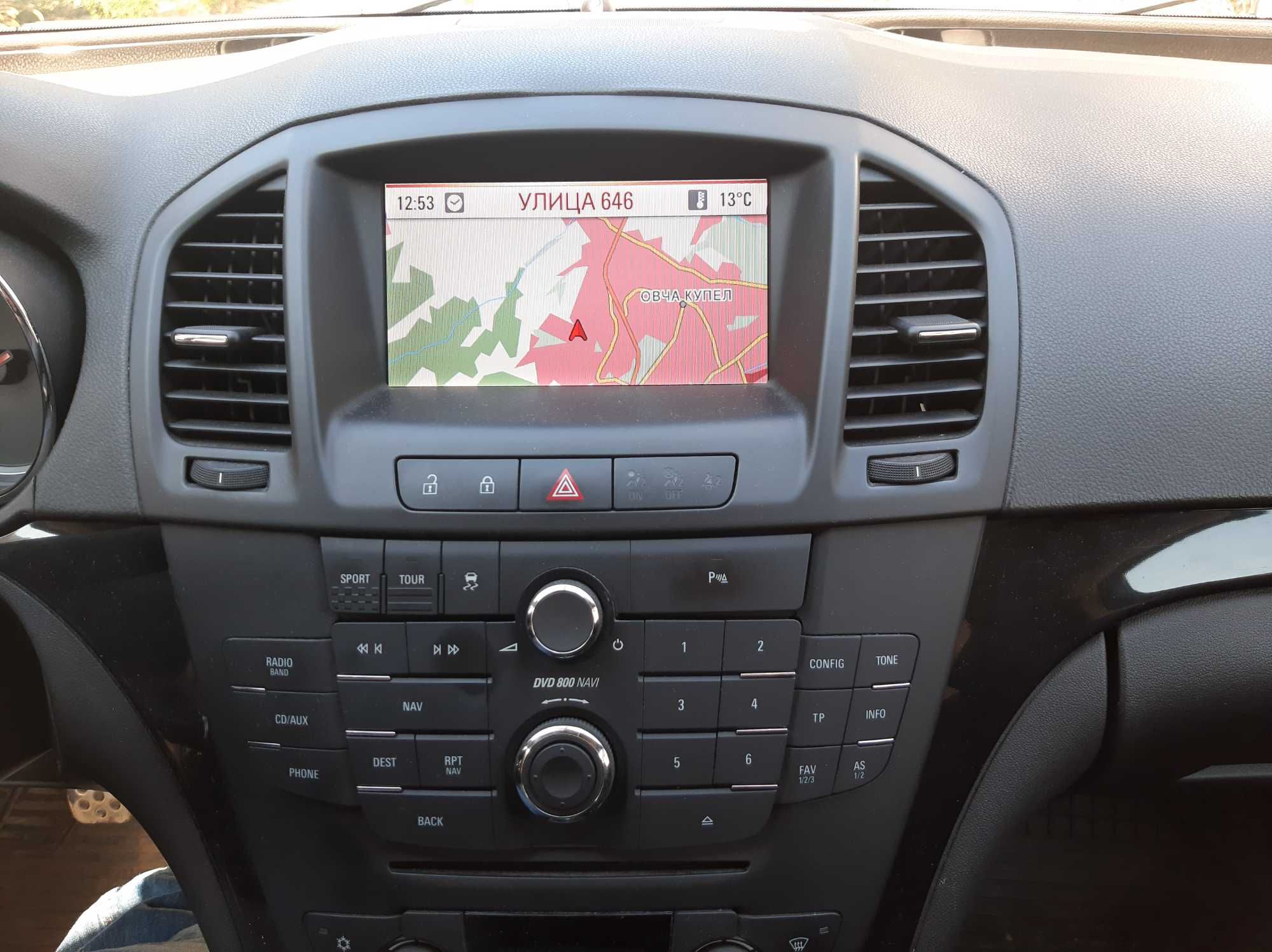 Навигационен диск Opel, DVD90 и SD card NAVI 900 карта за навигация