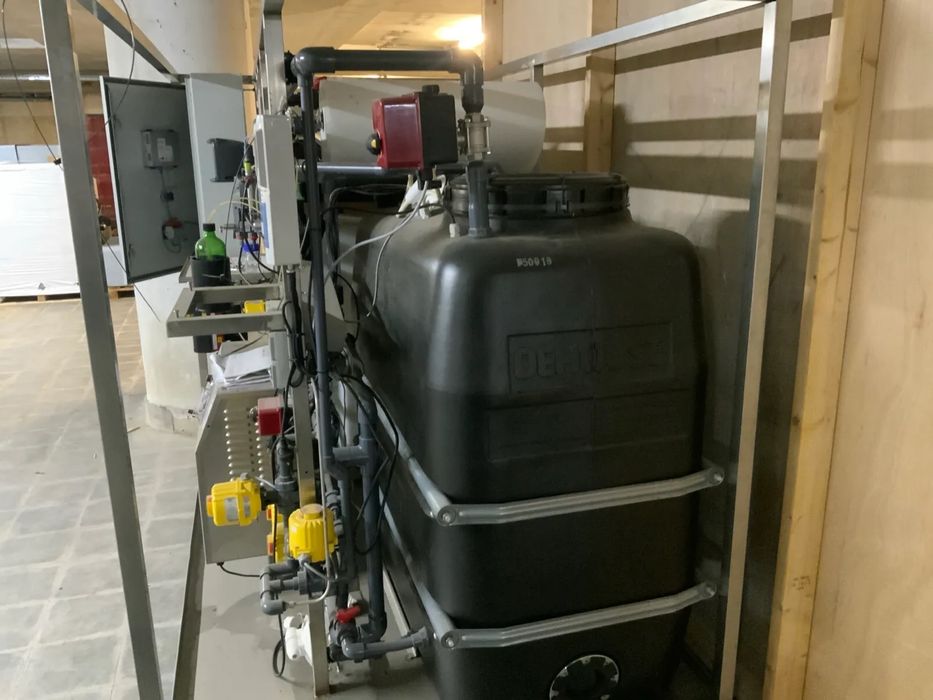 Промишлено пречиствателно съоръжение за вода