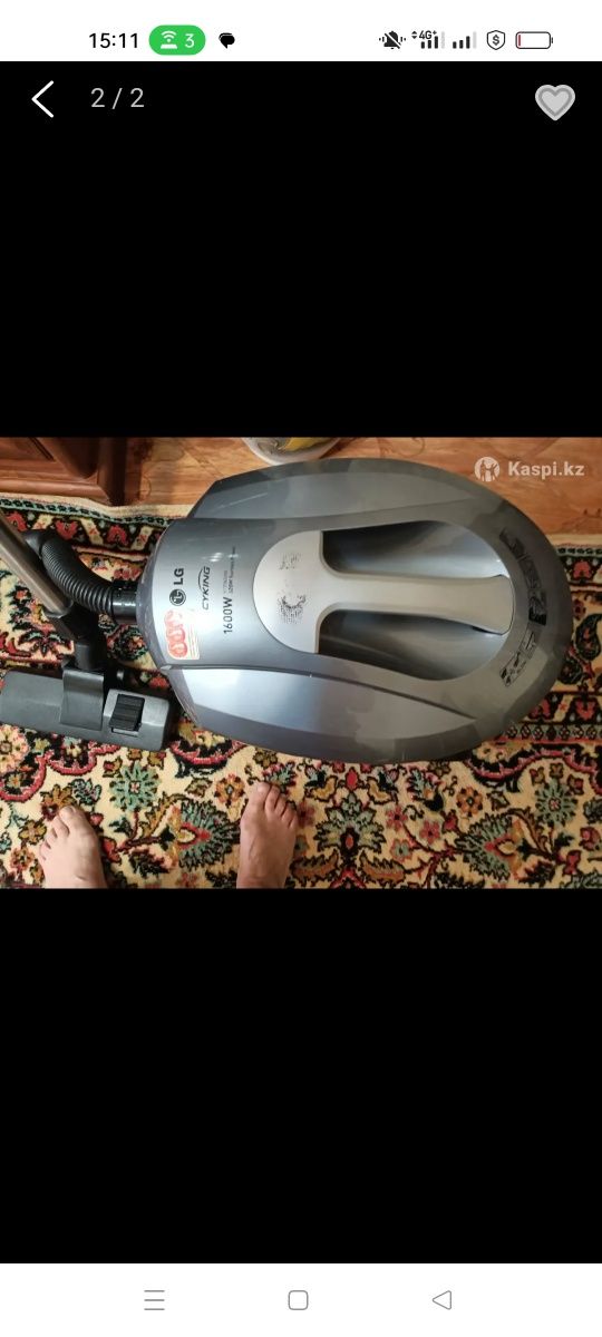 Пылесос LG моющий