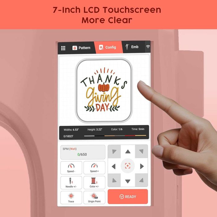 Mașina de brodat comouterizata Poolin EOC05 sigilata