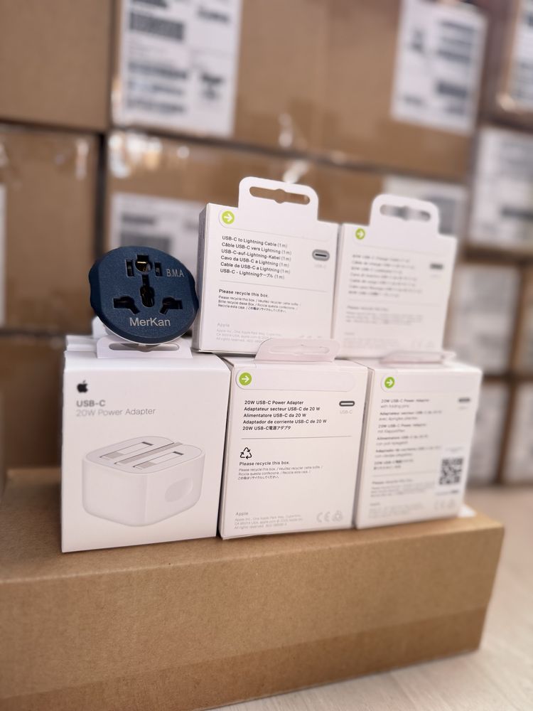 Original iPhone zaryadka, Apple adapter USB kabel 24/7 aloqa