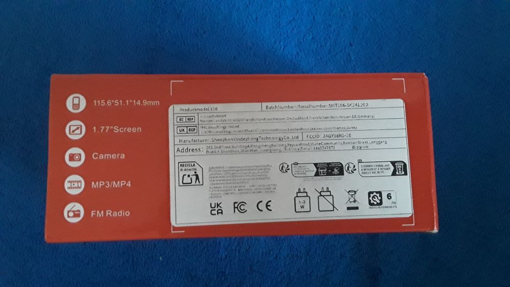 Vând telefon mobil MKTEL 106 dual sim cu locas de card de memorie