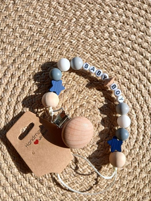 Клипс за бебешки биберон