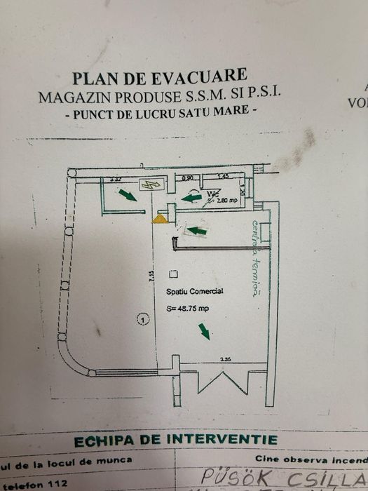 Ofer spre închiriere Spatiu Comercial Zona Closca Liceul German