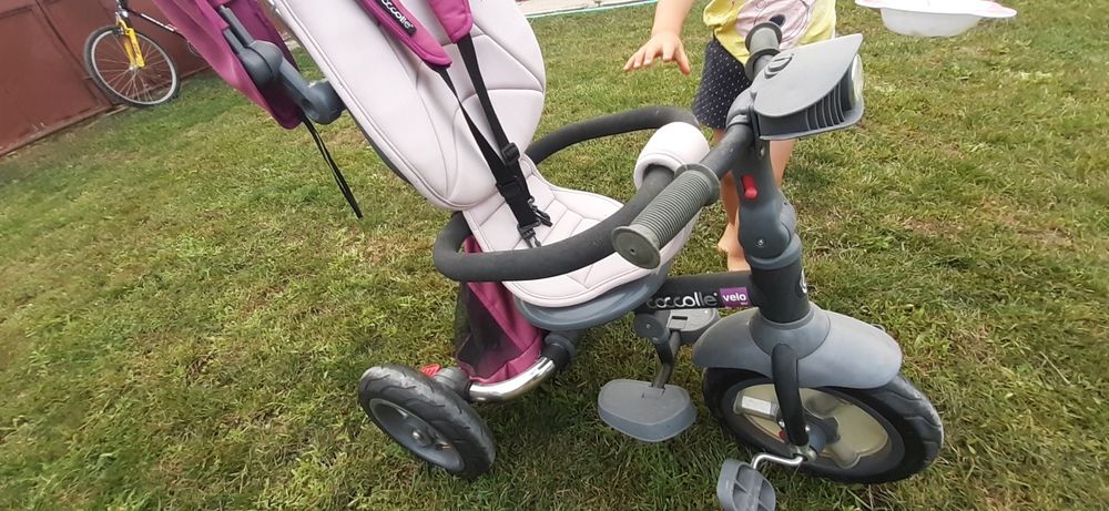 Tricicleta multifuncționala 4 in 1 cu scaun reversibil Coccolle Vello