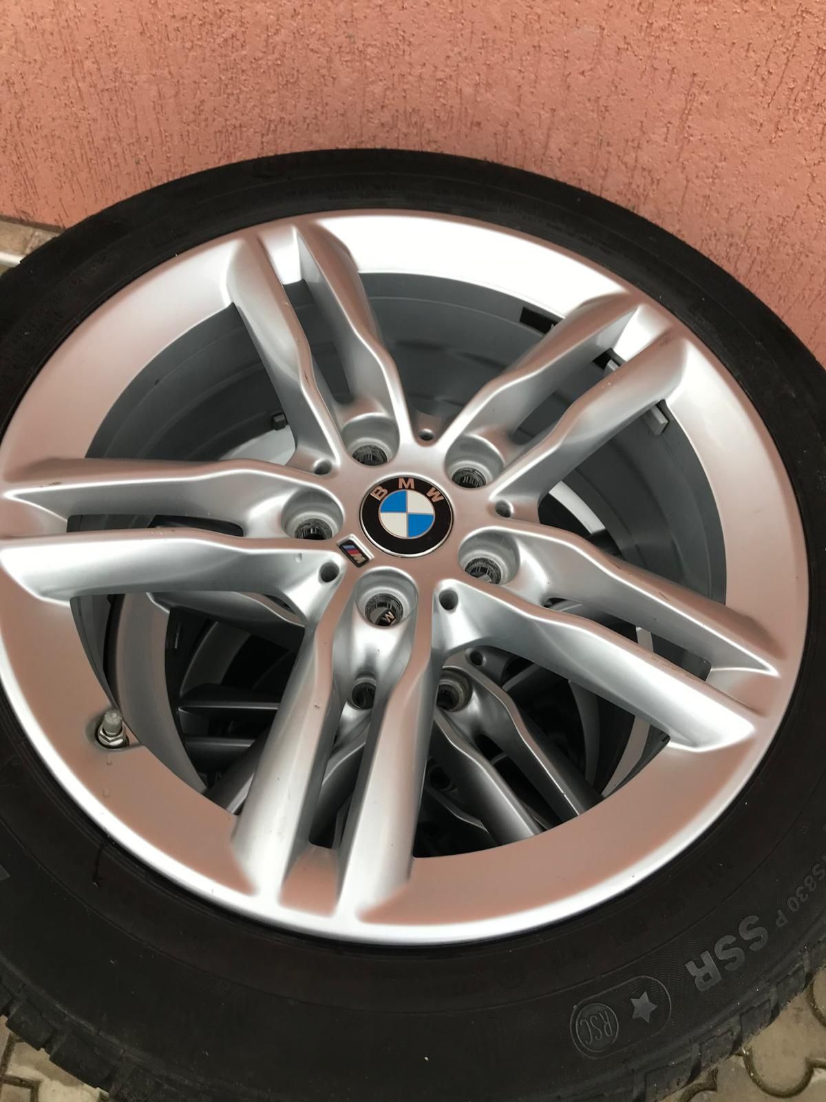 Jante aliaj originale Bmw MPAKKETca noi  pe 17 cu anvelope bune