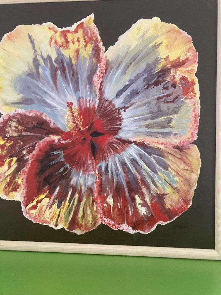 Tablou 40x40 culori în ulei