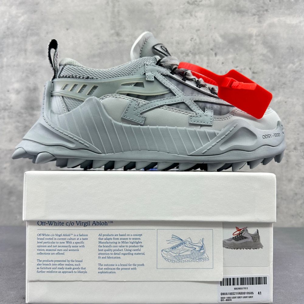 Off-White Odsy 1000 Noi Full Box + Dustbag 36-45