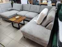 PROMOTIE Coltar U extensibil, 305cm, taupe