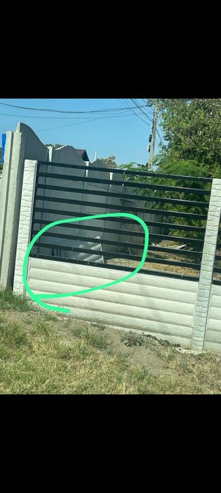 Garduri din beton armat