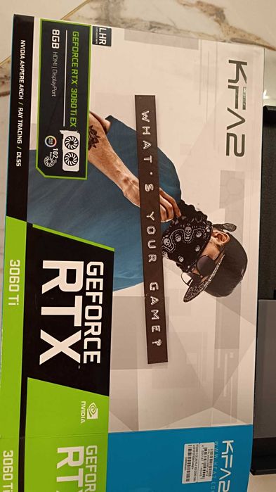 Видеокарта KFA2 GeForce RTX 3060 Ti 8GB Plus OC