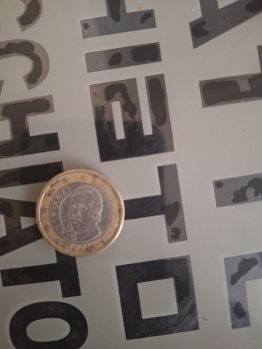 Рядка монета 1 евро испания